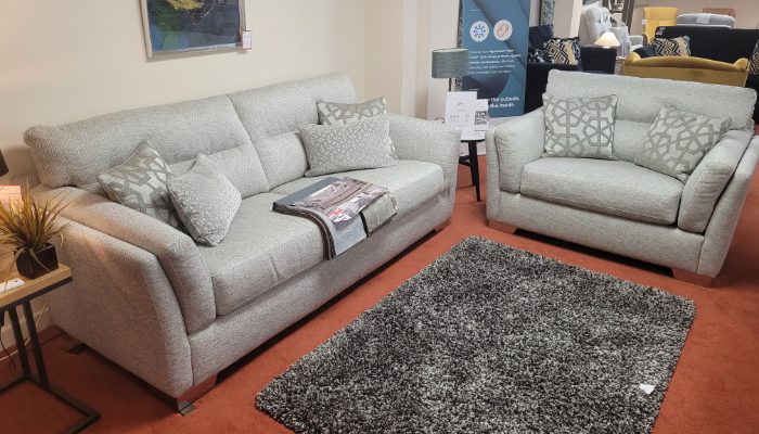 Large Sofa & Cuddler